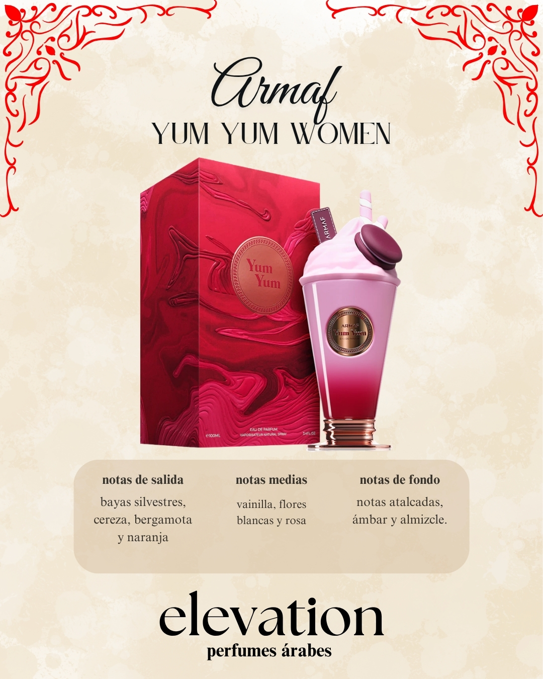 ARMAF YUM YUM WOMEN 3.4 OZ EDP SP